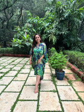 Batwing Camouflaged Dress