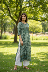 Green Kurta - Park