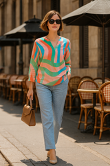 Azure Ease Linen Pants