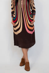 A Boho Brown Dress