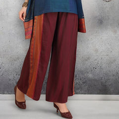 Indigo Flame Handwoven Kaftan Set