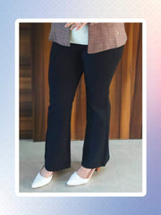 Black Flared Pants