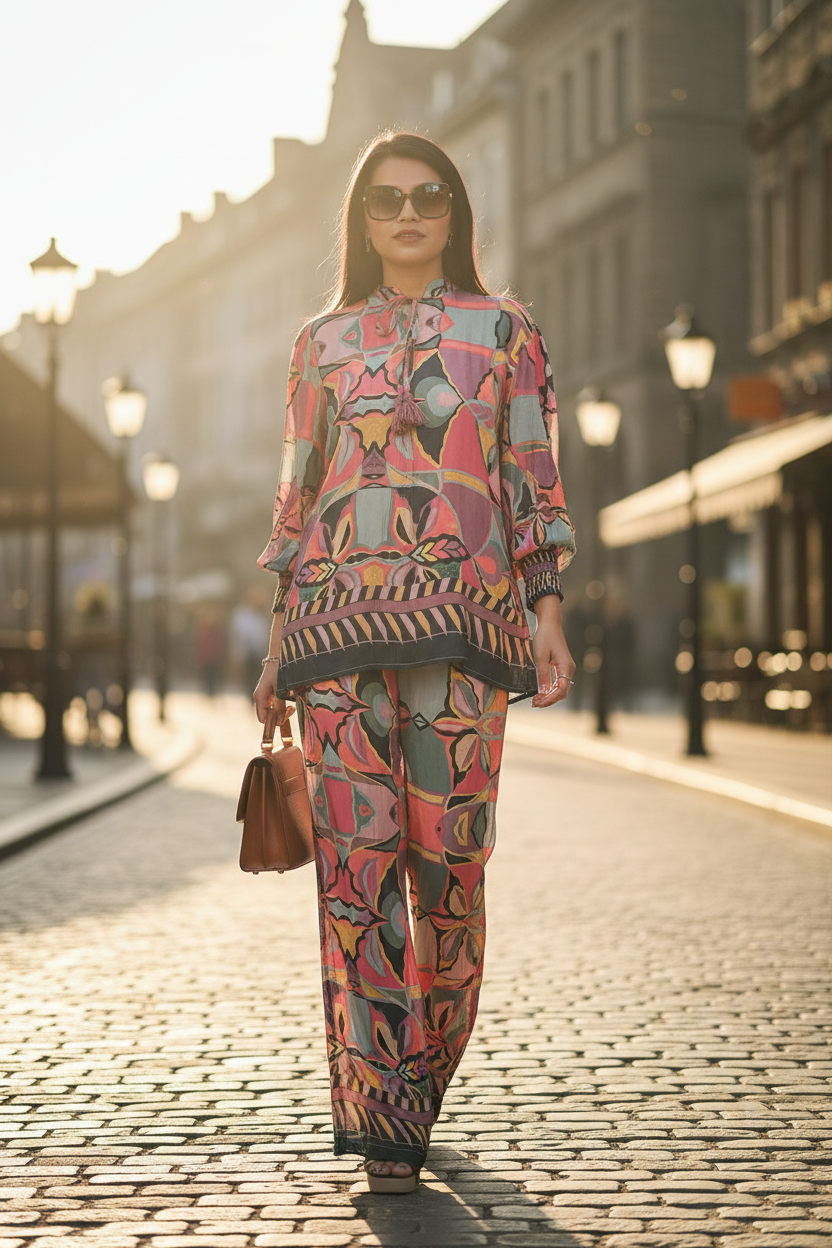 Abstract Coord - Street Glam