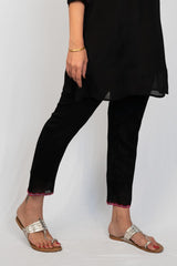 Black Kurta Pant Set