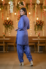 Blue Patiala - Over Shoulder