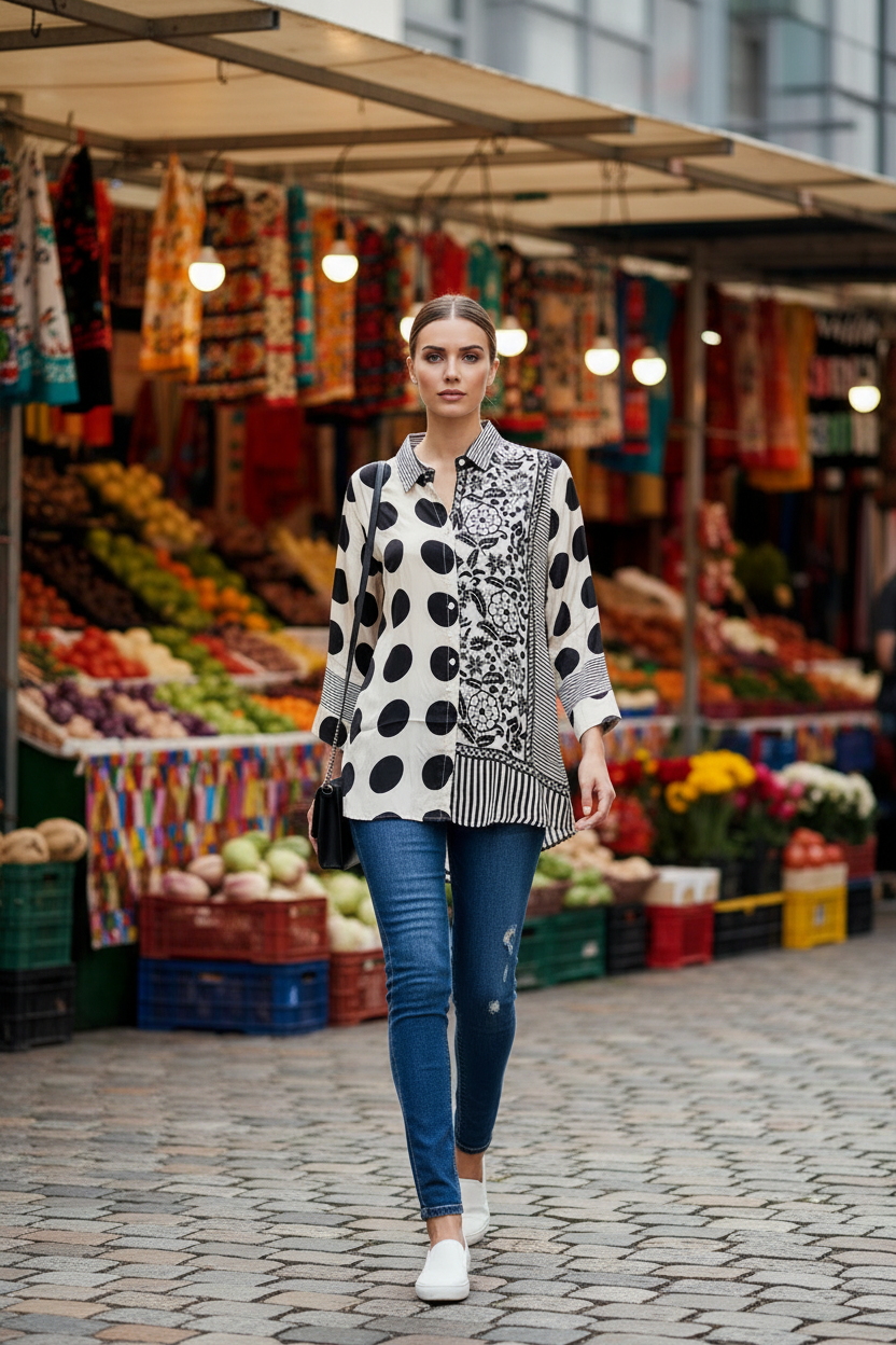 Casual Street Market Look