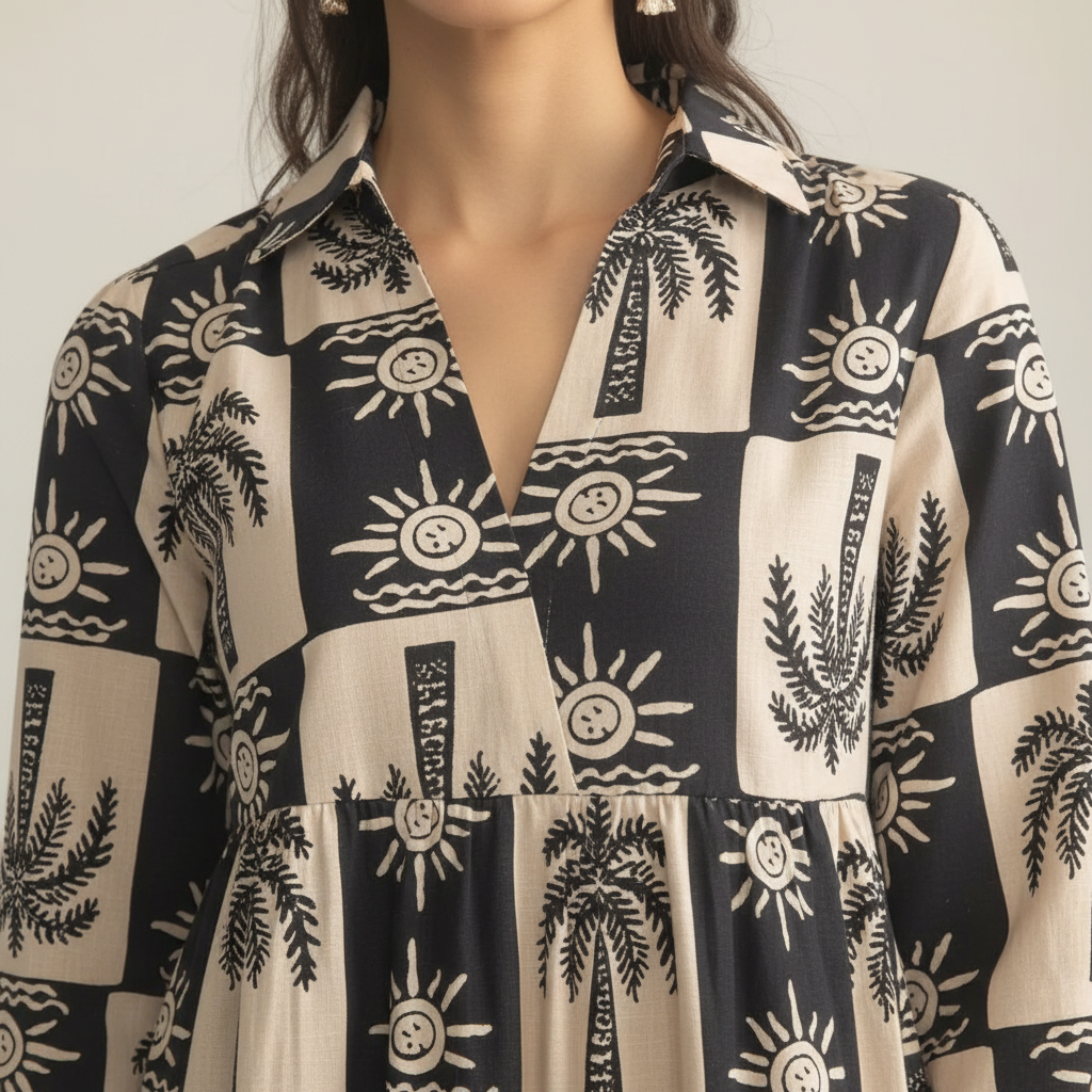 Close-up Neckline