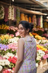 Flower Market Back Close-Up