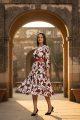 Geometric Print Dress - Heritage