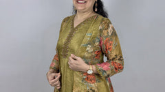 golden pant set