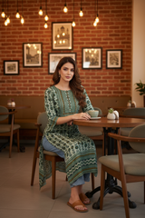 Green Kurta - Café