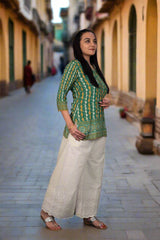 Green tunic