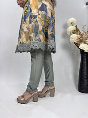 Grey 3Pc Pant Set