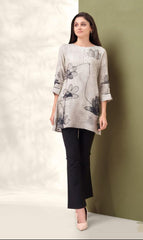 Grey & Black Tunic