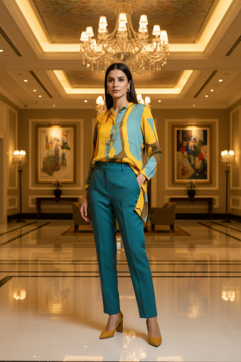 Hotel Lobby Look