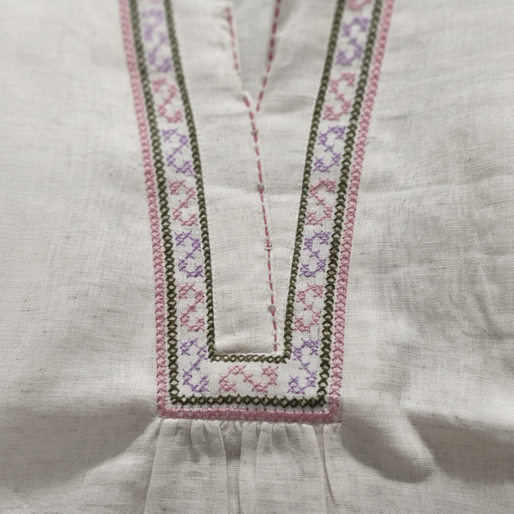 Neckline Close-Up