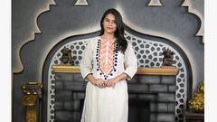 Off-White Aari Pathani Set