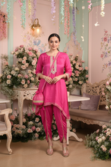 Pink Kurta Tulip - Standing