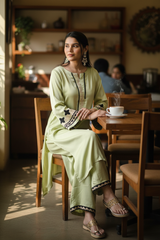 Pista Kurta - Cafe Sitting