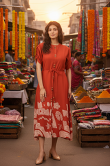 Rust Dress - Street Market