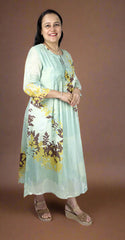 Sea Green Long Dress