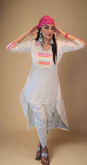 Ivory Kurta Dhoti Set