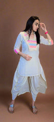 Ivory Kurta Dhoti Set