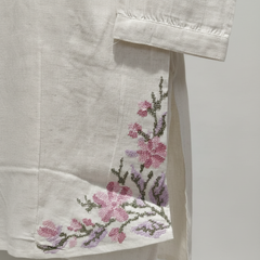 Sleeve Embroidery Close-Up