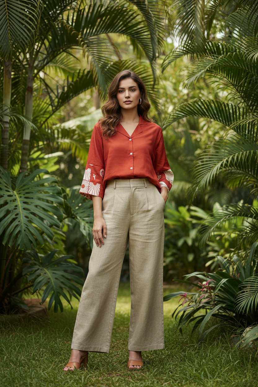 Tropical Garden Look