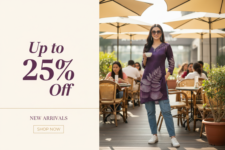 Up to 25% Off Banner