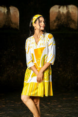 Yellow Boho Dress