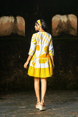 Yellow Boho Dress
