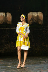Yellow Boho Dress