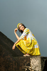 Yellow Boho Dress
