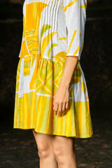 Yellow Boho Dress